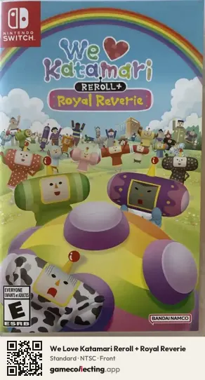 We Love Katamari Reroll + Royal Reverie Nintendo Switch, NTSC box front