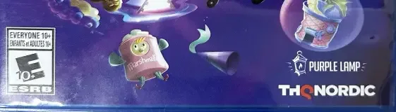 SpongeBob SquarePants: The Cosmic Shake, the ESRB box on its front