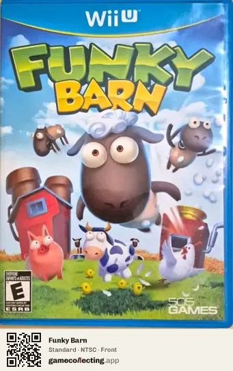 Funky Barn Nintendo Wii U, NTSC box front