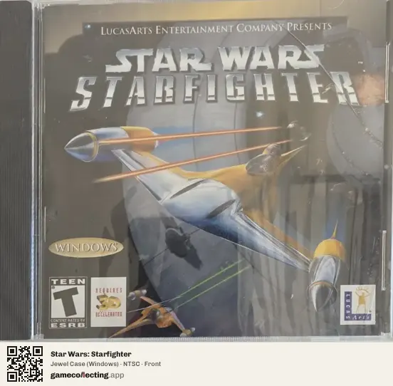 Star Wars: Starfighter Computer, NTSC box front