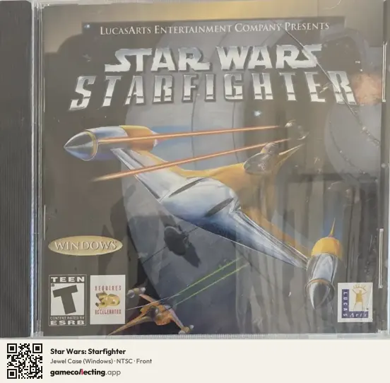 Star Wars: Starfighter Computer, NTSC box front