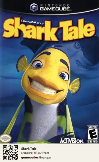 Shark Tale Nintendo GameCube, NTSC box front