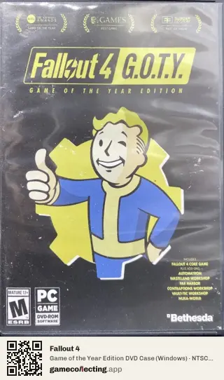 Fallout 4 Computer, NTSC box front