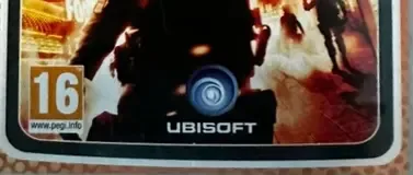 Tom Clancy's Rainbow Six: Vegas, the PEGI square on its front