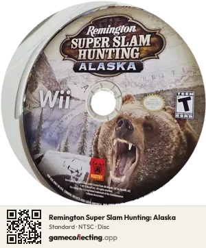 Remington Super Slam Hunting: Alaska Nintendo Wii, NTSC disc