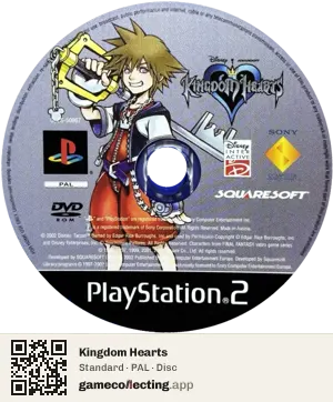 Kingdom Hearts PlayStation 2, PAL disc