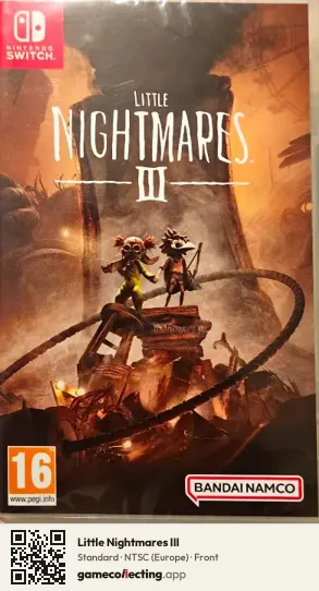 Little Nightmares III Nintendo Switch, Europe box front