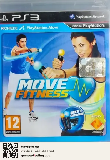 Move Fitness PlayStation 3, Italy box front