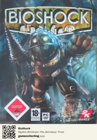 BioShock Computer, Germany box front