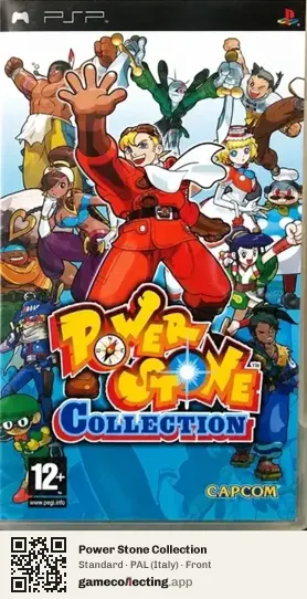 Power Stone Collection PlayStation Portable, Italy box front