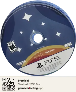 Starfield PlayStation 5, NTSC disc