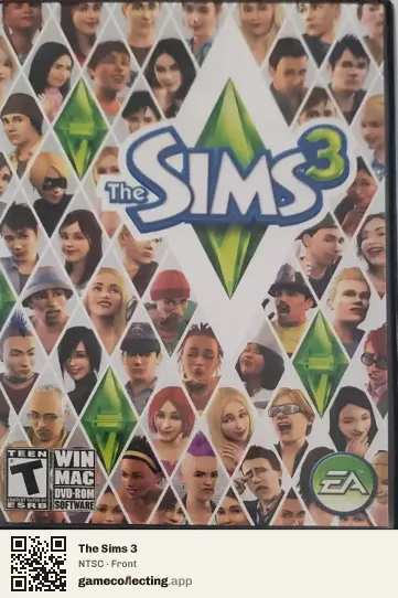 The Sims 3 Computer, NTSC box front