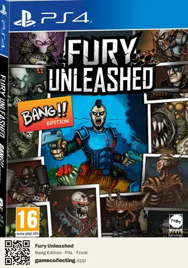 Fury Unleashed PlayStation 4, PAL box front