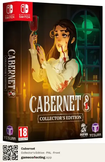 Cabernet Nintendo Switch, PAL box front