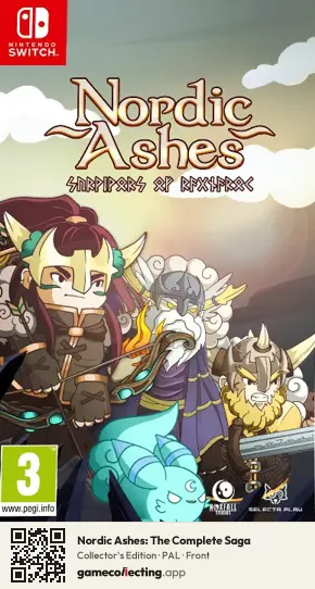 Nordic Ashes: The Complete Saga Nintendo Switch, PAL box front