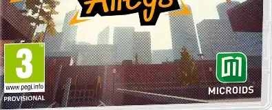Rooftops & Alleys: The Parkour Game, the PEGI square on its front