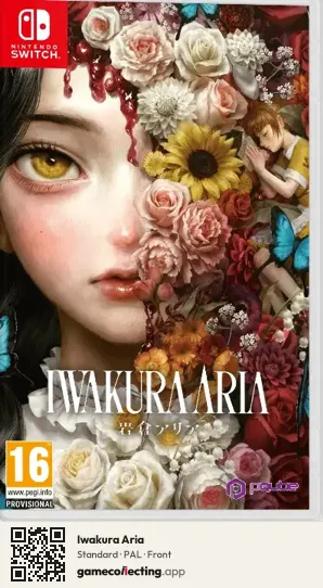 Iwakura Aria Nintendo Switch, PAL box front