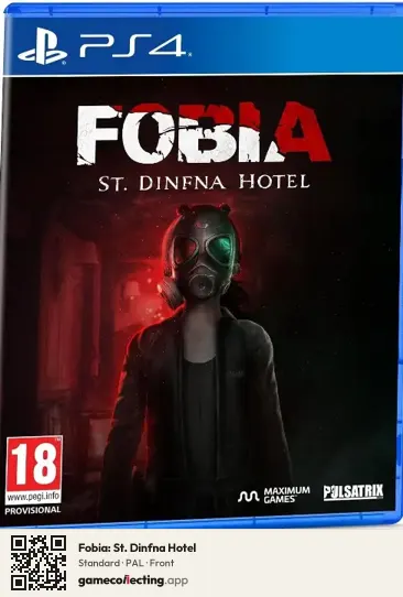 Fobia: St. Dinfna Hotel PlayStation 4, PAL box front