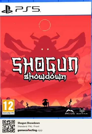 Shogun Showdown PlayStation 5, PAL box front
