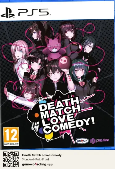 Death Match Love Comedy! PlayStation 5, PAL box front