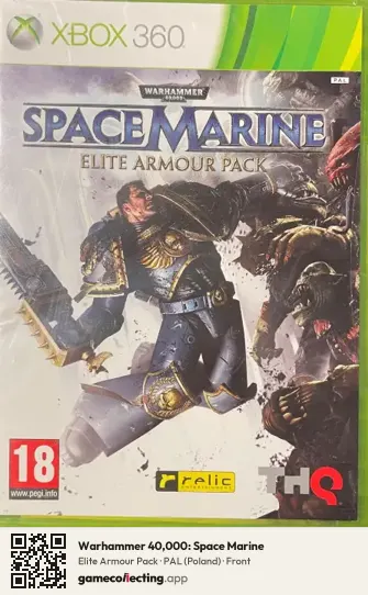Warhammer 40,000: Space Marine Xbox 360, Poland box front