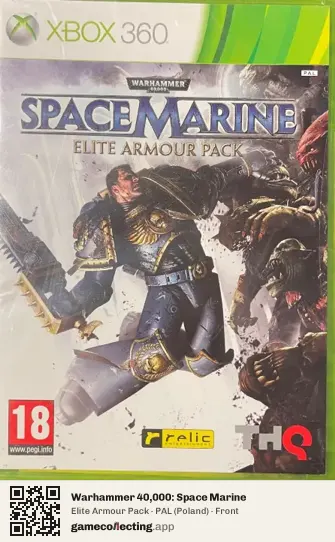 Warhammer 40,000: Space Marine Xbox 360, Poland box front