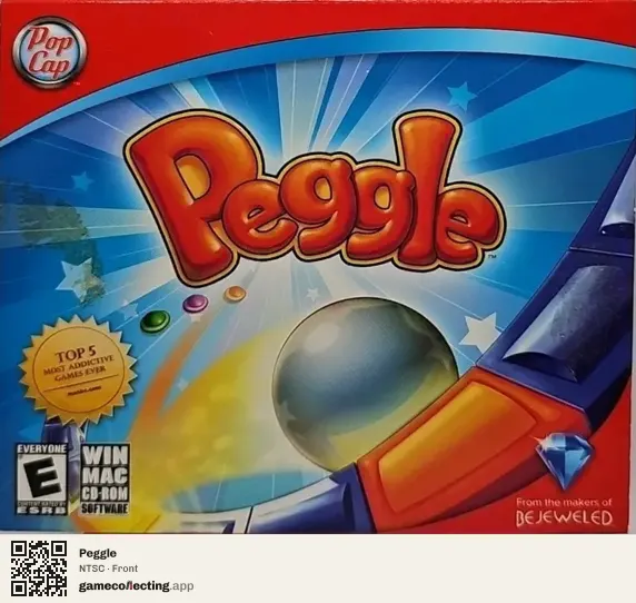 Peggle Computer, NTSC box front