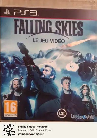 Falling Skies: The Game PlayStation 3, France box front