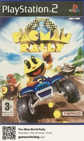 Pac-Man World Rally PlayStation 2, France box front
