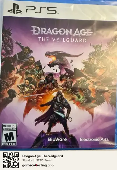 Dragon Age: The Veilguard PlayStation 5, NTSC box front