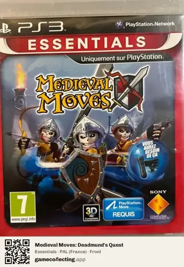 Medieval Moves: Deadmund's Quest PlayStation 3, France box front