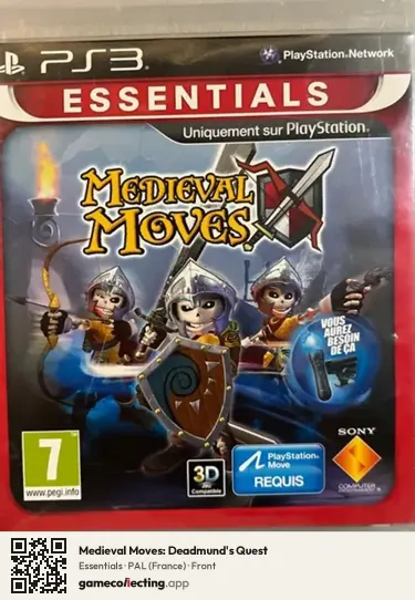 Medieval Moves: Deadmund's Quest PlayStation 3, France box front