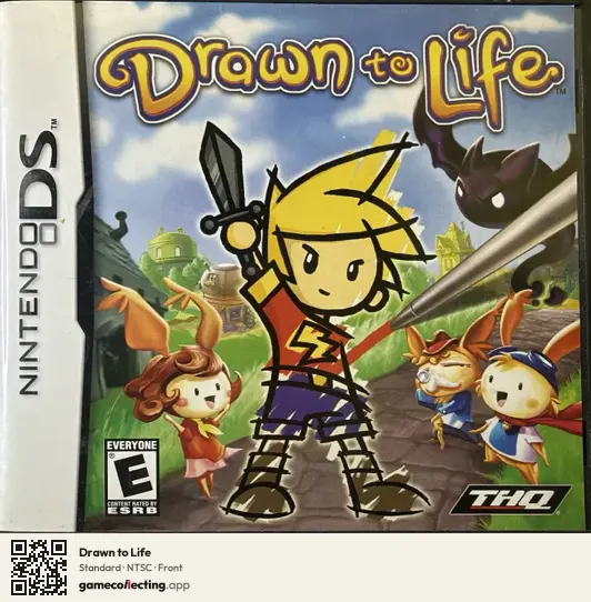 Drawn to Life Nintendo DS, NTSC box front
