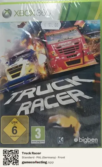 Truck Racer Xbox 360, Germany box front