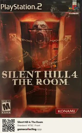 Silent Hill 4: The Room PlayStation 2, NTSC box front