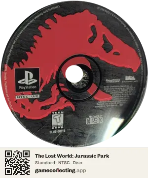 The Lost World: Jurassic Park PlayStation, NTSC disc