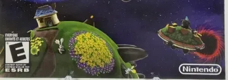Super Mario Galaxy, the ESRB box on its front