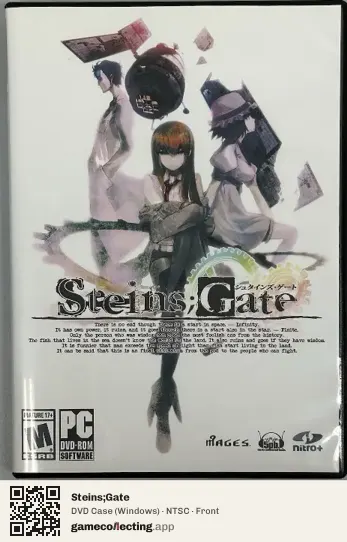 Steins;Gate Computer, NTSC box front