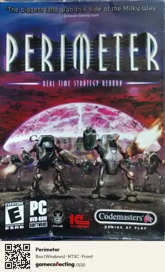 Perimeter Computer, NTSC box front