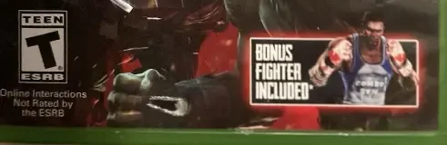 Killer Instinct, the ESRB box on its front