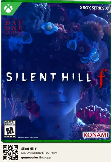 Silent Hill f Xbox Series X, NTSC box front