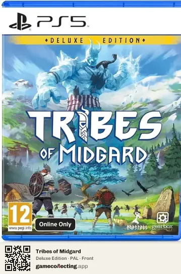 Tribes of Midgard PlayStation 5, PAL box front