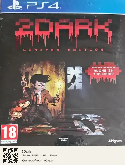 2Dark PlayStation 4, PAL box front