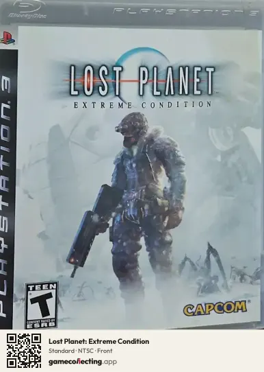 Lost Planet: Extreme Condition PlayStation 3, NTSC box front