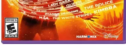 Fantasia: Music Evolved, the ESRB box on its front
