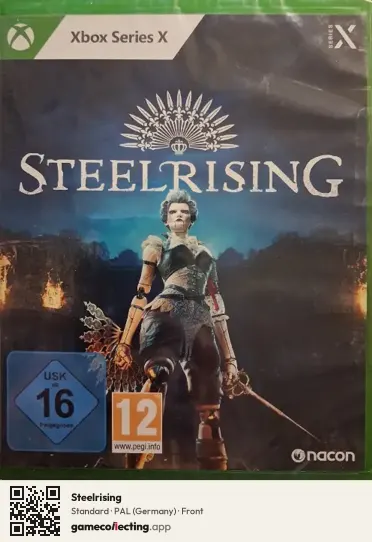 Steelrising Xbox Series X, Germany box front