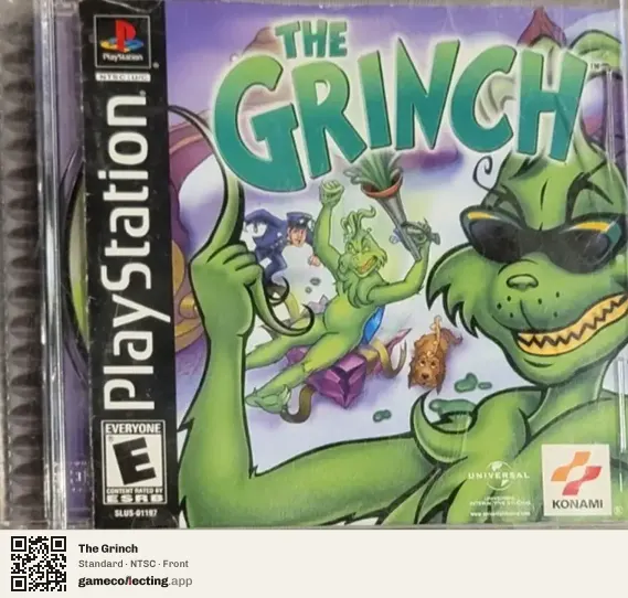 The Grinch PlayStation, NTSC box front