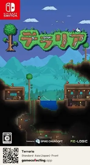 Terraria Nintendo Switch, Asia box front