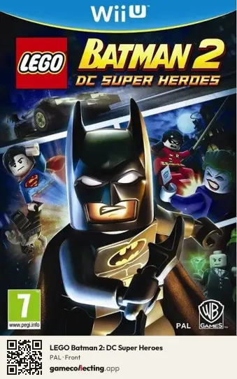 LEGO Batman 2: DC Super Heroes Nintendo Wii U, PAL box front