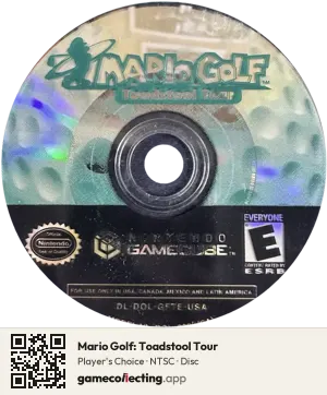 Mario Golf: Toadstool Tour Nintendo GameCube, NTSC disc